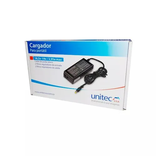 CARGADOR PARA PORTÁTIL GENÉRICO UNITEC 19V 3,42 AM, vista 2